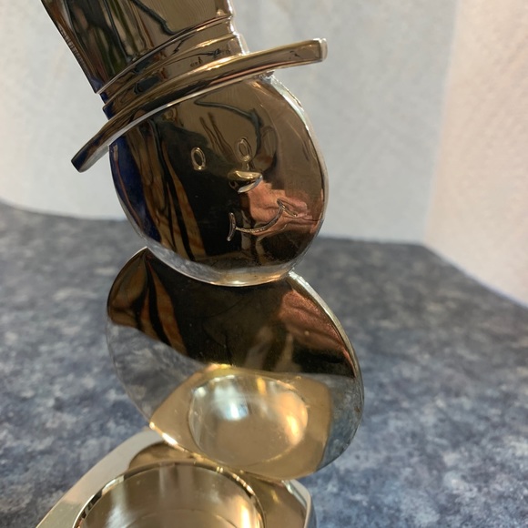 Regent Square 6” Silver Plated Candle Holder - Picture 2 of 7